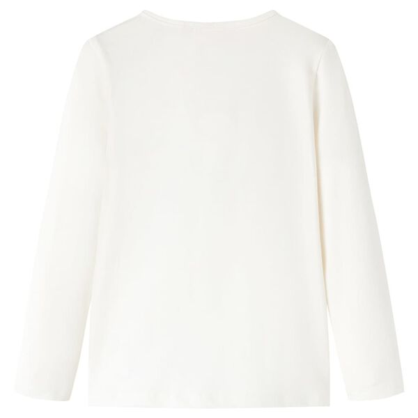 Vaiki&scaron;ki mar&scaron;kinėliai ilgomis rankovėmis, ekru spalvos, 116 dydžio