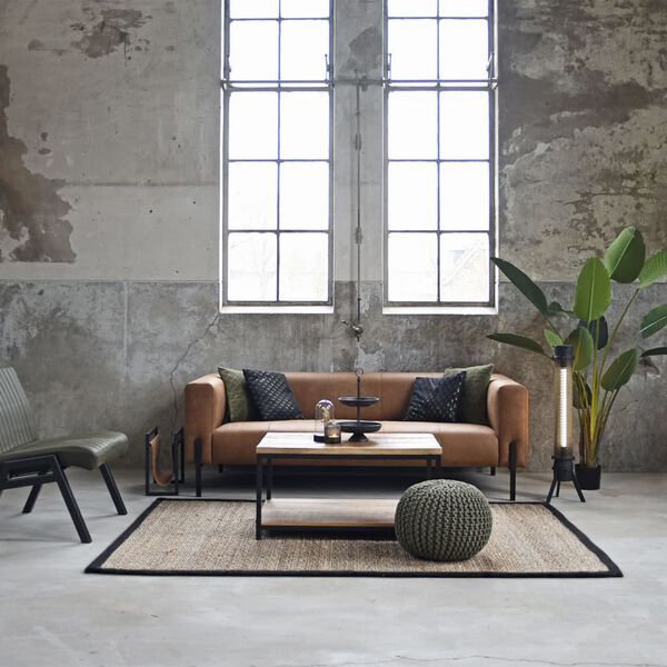 LABEL51 Pufas, chaki spalvos, medvilnė, megztas, M dydžio