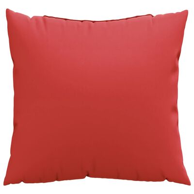 vidaXL Pagalvėlės, 4vnt., raudonos spalvos, 50x50cm, audinys