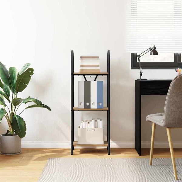 vidaXL Knygų lentyna Amatininkų ąžuolas 40 x 30 x 109 cm