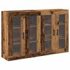 vidaXL Sieniniai baldai 2 vnt. Senovinis medis 69,5 x 34 x 90 cm