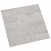 vidaXL Savesiūnančių Grindų Plok&scaron;tės Balta ir pilka 30,5 x 30,5 cm