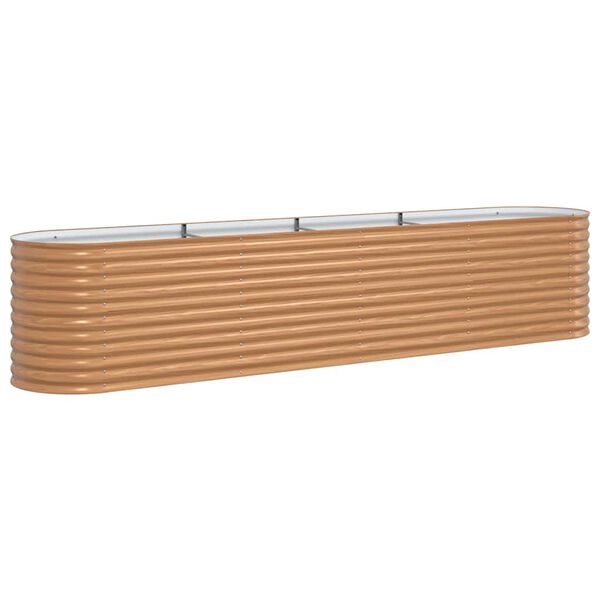 vidaXL Pakelta lova Ruda 400 x 80 x 81 cm Plienas