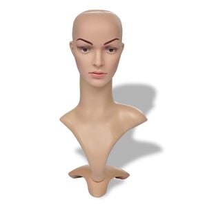 vidaXL Moteri&scaron;kos galvos manekenas, A