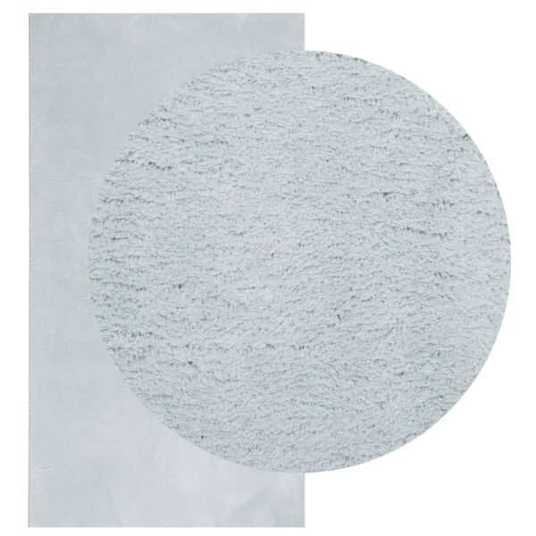 vidaXL Kilimas HUARTE, mėlynos spalvos, 60x110cm, trumpi &scaron;ereliai