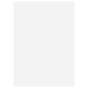 vidaXL Dekoratyvinės Panelės 50 pcs Balta 21 x 30 x 0.3 cm