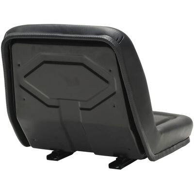 vidaXL Universali traktoriaus sėdynė, juoda