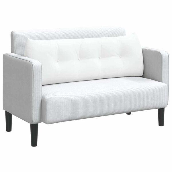 vidaXL Apsaugos Pagalvė Balta 140 x 24 x 50 cm audinys