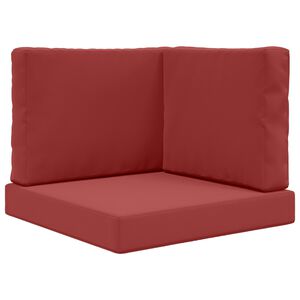vidaXL Lauko sofa pagalvėlė Poliesteris Vyno raudonumo 60 x 60 cm