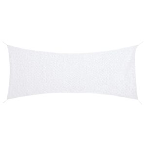 vidaXL Kamufliažinis tinklas su krep&scaron;iu, baltos spalvos, 312x140cm