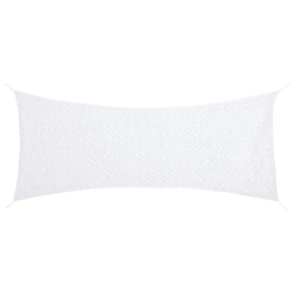 vidaXL Kamufliažinis tinklas su krep&scaron;iu, baltos spalvos, 312x140cm