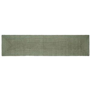 vidaXL Zoninės kiliminės dangos Alyvuogių žalia 60 x 250 cm Džiutas