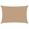 vidaXL Uždanga nuo saulės, taupe spalvos, 5x7m, HDPE, 160g/m&sup2;