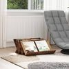 vidaXL Žurnalų stovas Senas medis 65 x 53 x 28,5 cm Apdirbta mediena