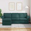 vidaXL Sofa Tamsiai žalia Bendri matmenys: 215 x 138 cm (P X G x A)