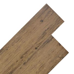 vidaXL Grindų lentos Lazdynų rudas 5,26 m&sup2; 18 vnt. PVC
