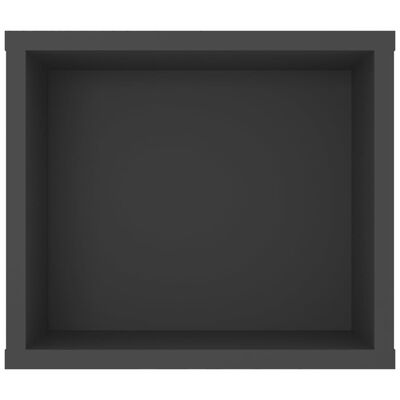 vidaXL Pakabinama televizoriaus spintelė, pilka, 100x30x26,5cm, MDP
