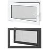 vidaXL Požeminio lango RISOR 100 x 60 cm PVC ir stiklas Antracito