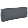 vidaXL Pagalvėlė Oksfordo audinys Antracitas 120 x 40 x 12 cm