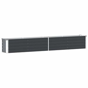 vidaXL Lovelis, antracito, 320x40x45cm, galvanizuotas plienas, auk&scaron;tas