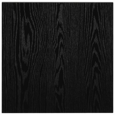 vidaXL Vonios kambario baldas, juodas, 40x40x16,3cm