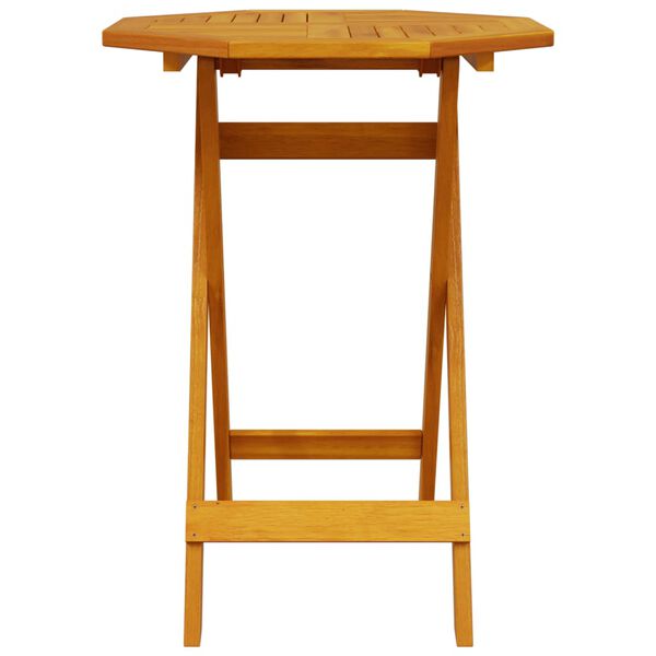 vidaXL Sulankstomas bistro komplektas, 3 dalių, akacijos masyvas