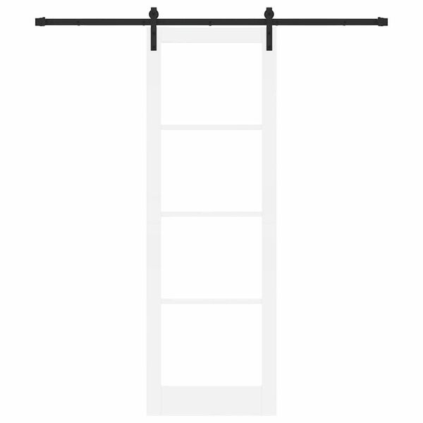 vidaXL Slankios durys ORKDAL Balta 78 x 232 cm