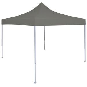 vidaXL I&scaron;skleidžiama proginė palapinė, antracito sp., 3x3 m