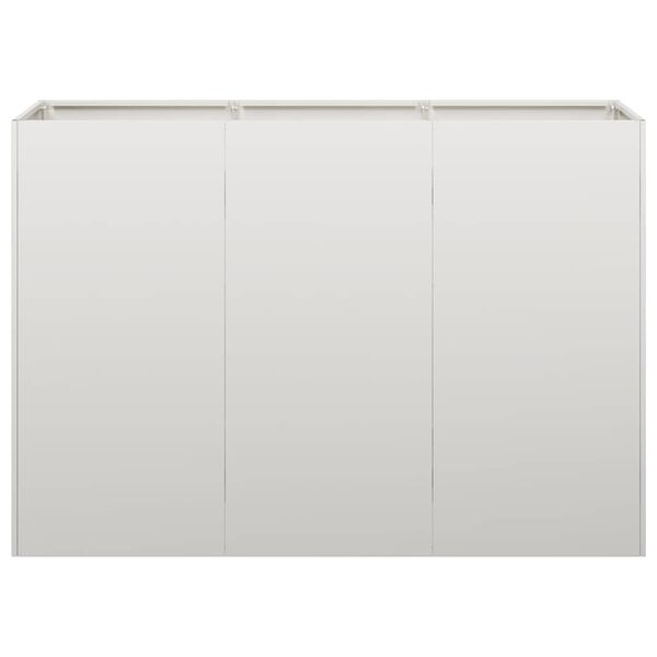 vidaXL Lovelis, 120x40x80cm, nerūdijantis plienas