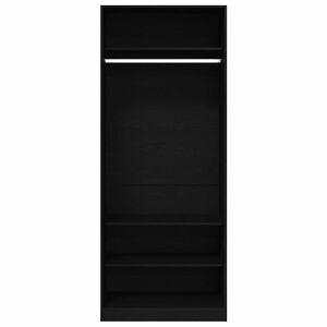 vidaXL Spinta Amatininkų ąžuolas 80 x 50 x 200 cm Apdirbta mediena