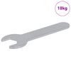 vidaXL Veržliaraktis 1593 vnt. Sidabro 13 mm Geležis