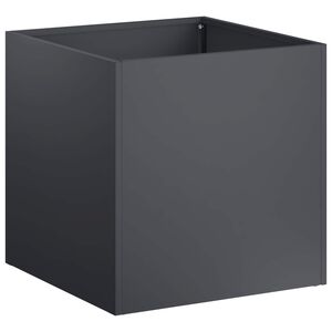 vidaXL Sodo vazonas Antracito 20 x 20 x 20 cm &Scaron;altai valcuotas plienas