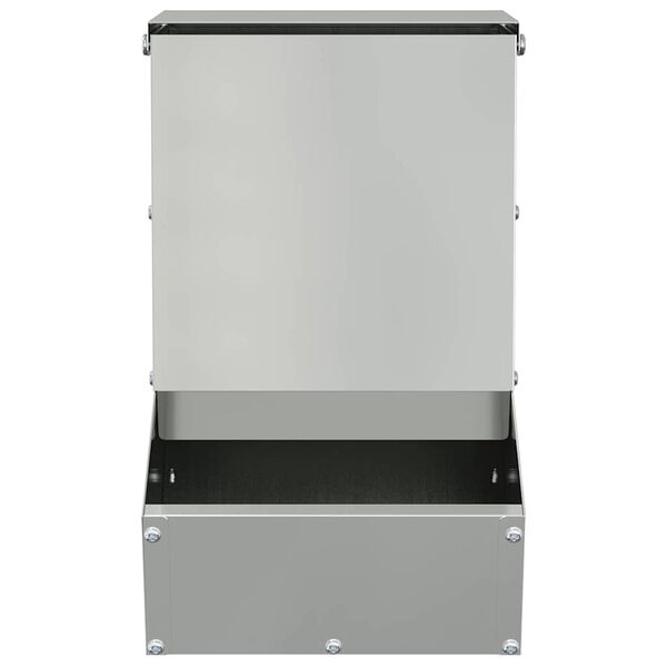 vidaXL Triu&scaron;ių &scaron;ėrimo priemonė Sidabro 17,5 x 26 x 28,5 cm