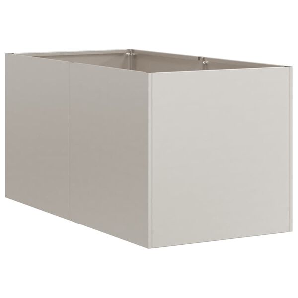 vidaXL Lovelis, rūdžių, 40x80x40cm, oro sąlygoms atsparus plienas