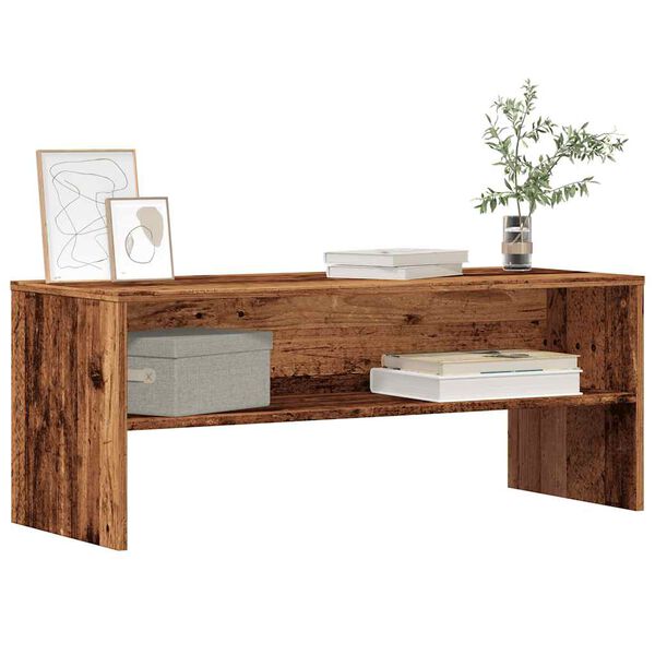 vidaXL televizoriaus spintelė Old Wood 100x40x40 cm Engineered Wood