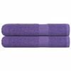 vidaXL Rank&scaron;luosčiai, FROGN, 2 vnt., violetiniai, 100x200 cm, 360 g/m&sup2;