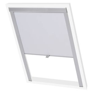 vidaXL Naktinis roletas, baltos spalvos, PK06