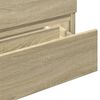 vidaXL Spintelė praustuvui, sonoma ąžuolo spalvos, 80x38,5x45cm, MDP