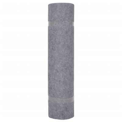 vidaXL Parodų kilimas, pilkos spalvos, 1,2x15m, stulpelių dizaino