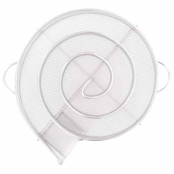 vidaXL &Scaron;alto rūkymo generatorius, apvalus 19,5 cm, plienas