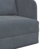 vidaXL Sofa lova Tamsiai pilka 65 x 80 x 83 cm Aksomas