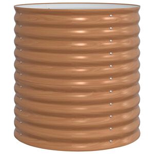 vidaXL Pakelta lova Ruda 80 x 80 x 81 cm Plienas