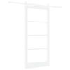 vidaXL Slankios durys Balta 93 x 202 cm