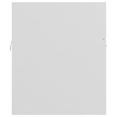 vidaXL Spintelė praustuvui, baltos spalvos, 80x38,5x46cm, MDP