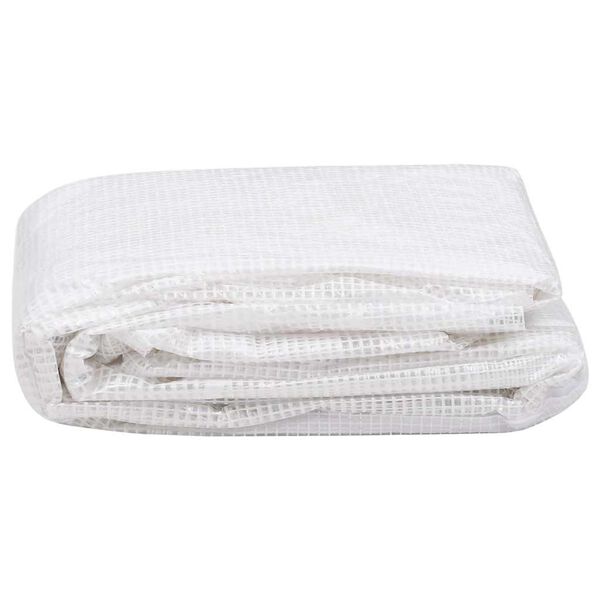 vidaXL Pakaitinis &scaron;iltnamio apdangalas (18m&sup2;), skaidrus, 3x6x2m