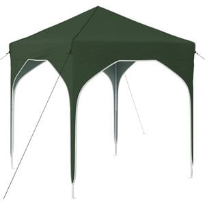 vidaXL Pop-up &scaron;ventinis palapinė 194 x 194 x 245 cm Žalia
