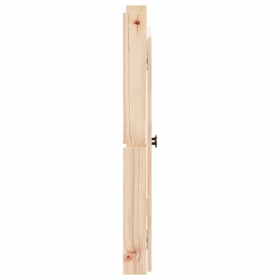 vidaXL Lauko virtuvės durelės, 50x9x82cm, pušies medienos masyvas