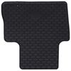 vidaXL Automobilių kilimėlis 4 pcs Juoda Guma