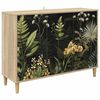 vidaXL Kabalas RHENEN Sonoma ąžuolo 102 x 33 x 75 cm Apdirbta mediena