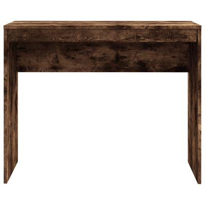 vidaXL Rašomasis stalas, dūminio ąžuolo spalvos, 90x40x72cm, mediena